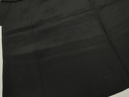 平和屋着物[]七五三　男の子　祝着・羽織・長襦袢・袴・小物セット　鷹　片輪車文　黒地　金彩　逸品　CAAZ7165ze