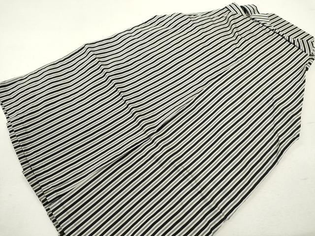 平和屋着物[]七五三　男の子　行灯袴・小物セット　縞　洗える着物　CAAZ7183ze