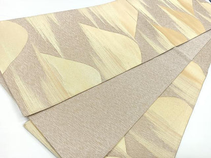 平和屋着物◎六通柄袋帯　綴れ　遠山風景文　金糸　正絹　逸品　CAAZ7251nb