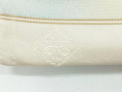 平和屋着物◎太鼓柄袋帯 唐織 正倉院花文 金糸 正絹 逸品 CAAZ7319nb