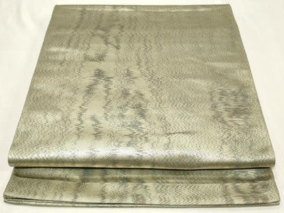 平和屋着物◎六通柄袋帯 霞文 正絹 逸品 CAAZ7628in