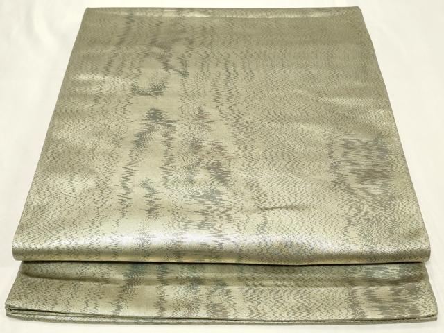 平和屋着物◎六通柄袋帯 霞文 正絹 逸品 CAAZ7628in