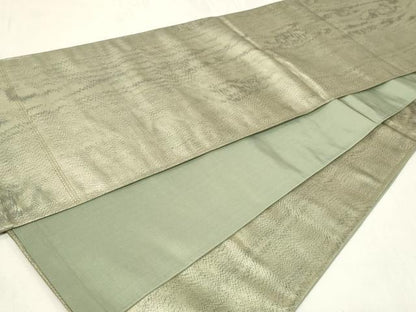 平和屋着物◎六通柄袋帯 霞文 正絹 逸品 CAAZ7628in