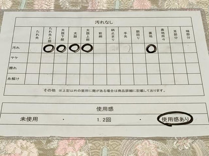 平和屋着物◎六通柄袋帯 亀甲取華紋 金銀糸 正絹 逸品 CAAZ7646in