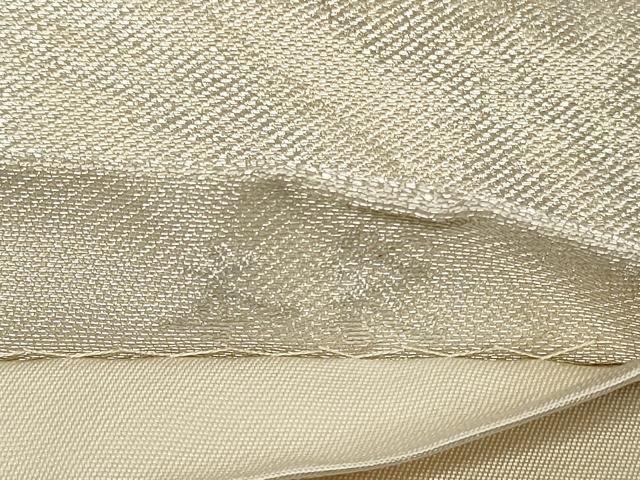 平和屋着物◎六通柄 本袋帯 飛翔錦 遠山風景文 銀糸 正絹 逸品 CAAZ7700in