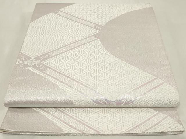平和屋着物◎六通柄袋帯 天井吉祥文 正絹 逸品 未使用 CAAZ7704in