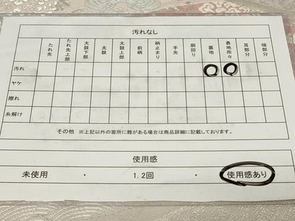 平和屋着物◎六通柄袋帯 唐織 洛北春秋抄 銀糸 正絹 逸品 CAAZ7708in