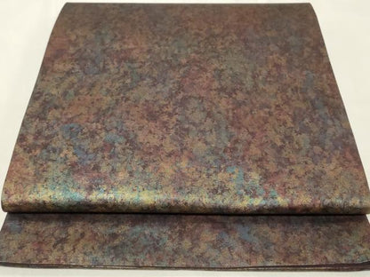 平和屋着物◎六通柄袋帯　霞文　引箔　正絹　逸品　CAAZ7754in