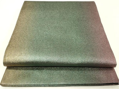 平和屋着物◎全通柄袋帯　霞文　正絹　逸品　CAAZ7755in