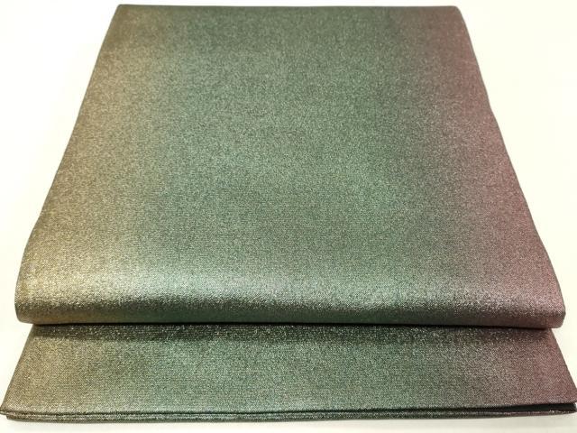平和屋着物◎全通柄袋帯　霞文　正絹　逸品　CAAZ7755in