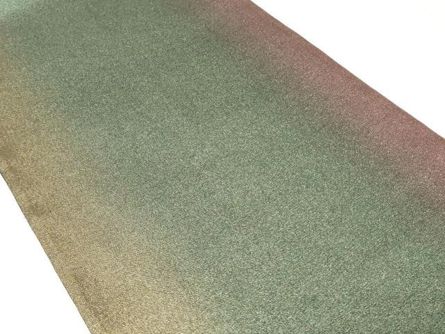 平和屋着物◎全通柄袋帯　霞文　正絹　逸品　CAAZ7755in