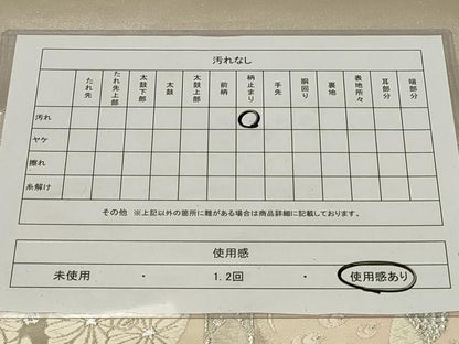 平和屋着物◎六通柄袋帯　唐織　天井孔雀花丸文　銀糸　正絹　逸品　CAAZ7830in