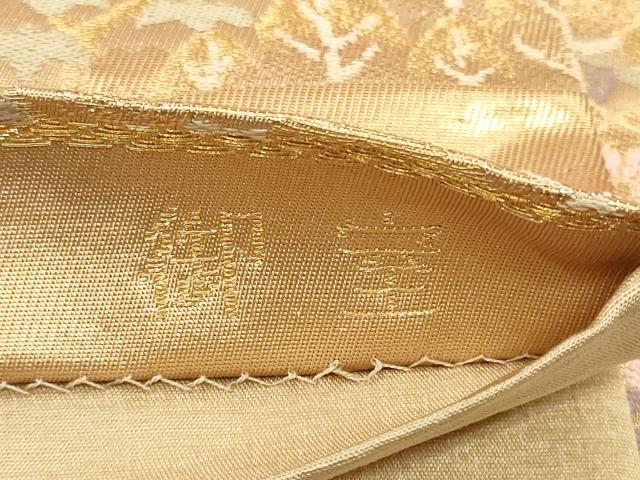 平和屋着物◎六通柄袋帯 京の四季 御室 金糸 正絹 逸品 CAAZ7867in