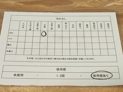 平和屋着物◎六通柄袋帯 京の四季 御室 金糸 正絹 逸品 CAAZ7867in