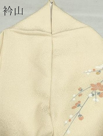平和屋着物●訪問着 総刺繍 草花文 金糸 正絹 逸品 CAAZ8011vf