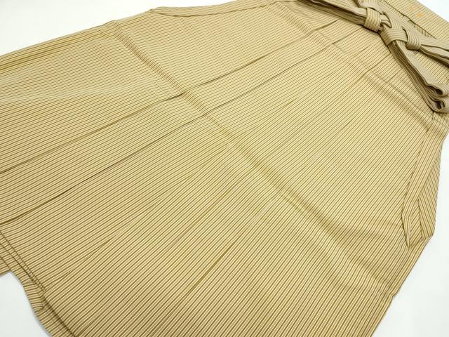 平和屋着物○男性 馬乗り袴 間道 正絹 逸品 CAAZ8033vf