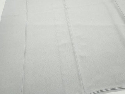 平和屋着物●上質な色無地 牡丹鼠色 正絹 逸品 CAAZ8039vf