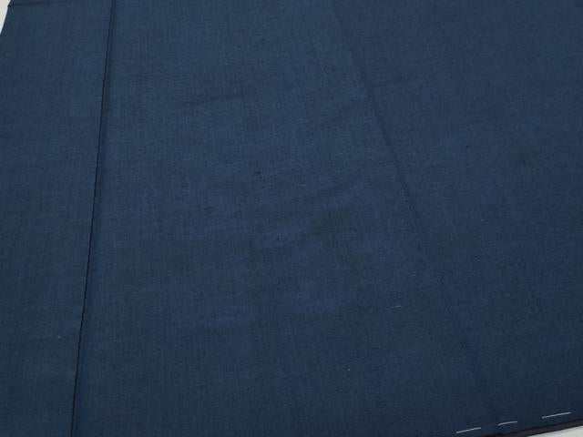平和屋着物●男性 紬 濃紺色 正絹 逸品 未使用 CAAZ8109vf