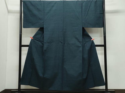 平和屋着物●男性　紬　百入茶色　正絹　逸品　CAAZ8110vf