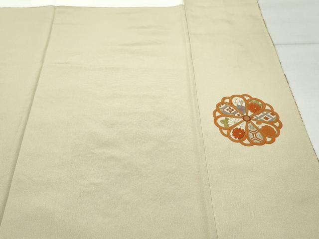 平和屋着物●訪問着 総刺繍 吉祥草花文 金彩 正絹 逸品 CAAZ8113vf