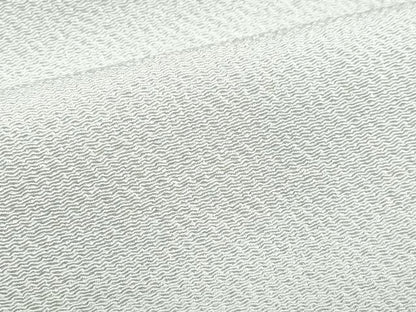 平和屋着物●上質な色無地　利休白茶色　鬼しぼ縮緬　正絹　逸品　CAAZ8188vf