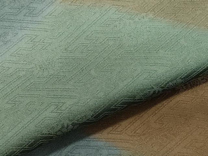 平和屋着物●上質な小紋　切嵌文様　草花地紋　正絹　逸品　CAAZ8191vf