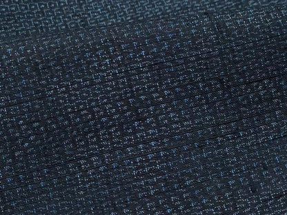 平和屋着物●結城紬　100亀甲　切嵌花唐草文　正絹　逸品　CAAZ8195vf