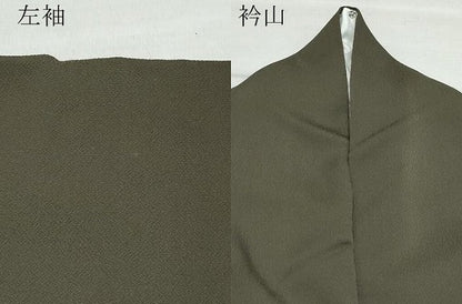 平和屋着物●訪問着　駒刺繍　絞り　草花文　金彩　正絹　逸品　CAAZ8202vf