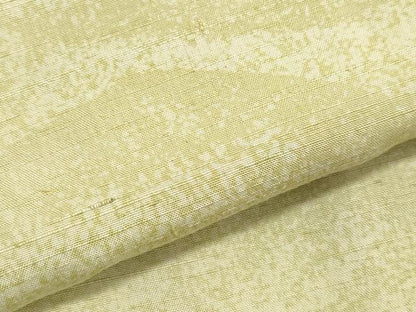 平和屋着物●上質な小紋　紬地　遠山霞文　正絹　逸品　CAAZ8206vf