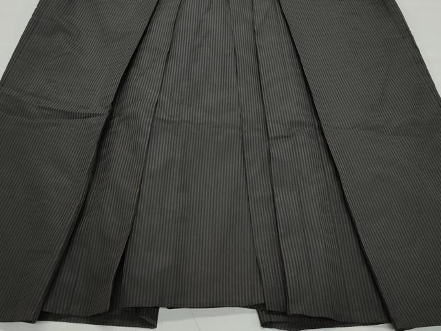 平和屋着物○男性 馬乗り袴 間道 正絹 逸品 CAAZ8210vf