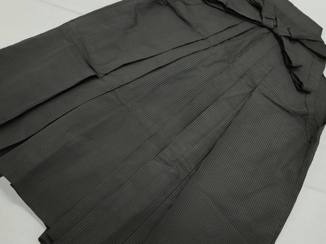 平和屋着物○男性 馬乗り袴 間道 正絹 逸品 CAAZ8210vf