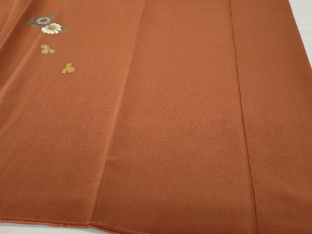 平和屋着物●訪問着　舞花文　金彩　鬼しぼ縮緬　正絹　逸品　CAAZ8218vf