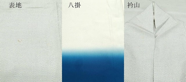 平和屋着物▽本塩沢　単衣　蚊絣　正絹　逸品　AAAW1566fy 平和屋着物▽本塩沢 単衣 蚊絣 正絹 逸品 CAAV3761dyの通販 by 平和屋