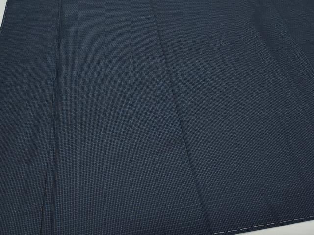 平和屋着物●男性 本場大島紬 アンサンブル 亀甲柄 反端付き 正絹 逸品 CAAZ8251vf