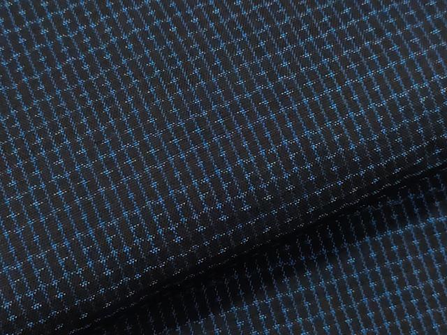 平和屋着物●男性 本場大島紬 アンサンブル 亀甲柄 反端付き 正絹 逸品 CAAZ8251vf