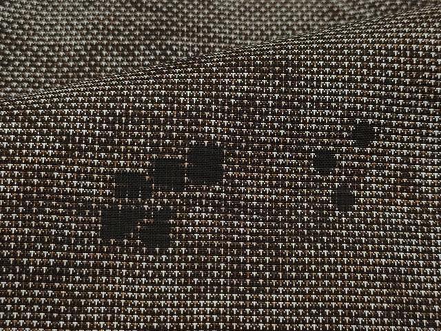 平和屋着物○本場大島紬 9マルキ 泥染め 草花文 久野織物謹製 さが美