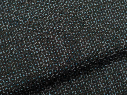 平和屋着物●男性　本場大島紬　アンサンブル　100亀甲　総詰め　正絹　逸品　CAAZ8276vf