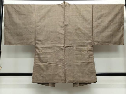 平和屋着物●男性　本場大島紬　アンサンブル　霞文　正絹　逸品　CAAZ8281vf