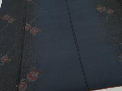 平和屋着物●本場大島紬　9マルキ　簪　正絹　逸品　CAAZ8303vf