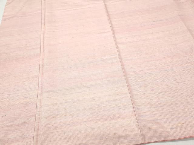 平和屋着物○紅花紬 米沢 霞文 正絹 逸品 CAAZ8317vf