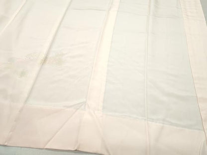 平和屋着物●長襦袢　無双仕立て　飛鶴松梅文　金彩　正絹　逸品　CAAZ8323vf