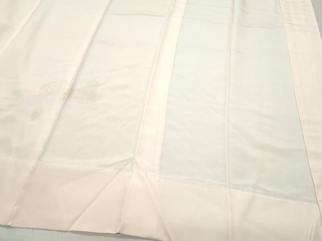 平和屋着物●長襦袢　無双仕立て　飛鶴松梅文　金彩　正絹　逸品　CAAZ8323vf