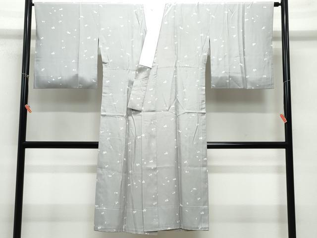 平和屋着物○長襦袢 無双仕立て 舞花兎文 正絹 逸品 CAAZ8326vf