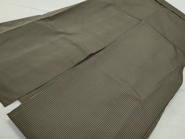平和屋着物●男性 馬乗り袴 間道 正絹 逸品 CAAZ8329vf