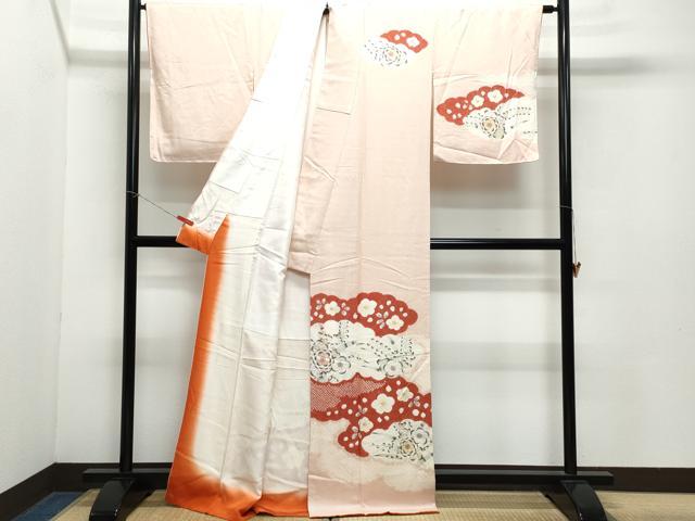 平和屋着物●訪問着　作家物　絞り　辻が花　正絹　逸品　CAAZ8342vf