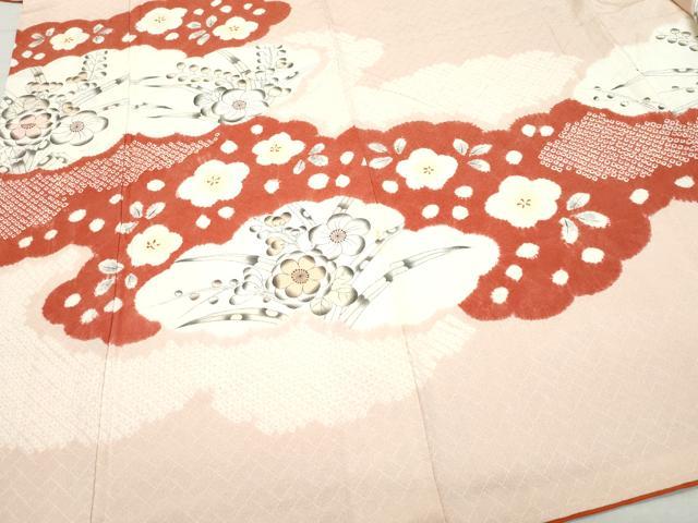平和屋着物●訪問着　作家物　絞り　辻が花　正絹　逸品　CAAZ8342vf