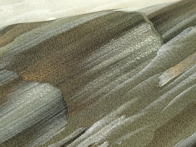 平和屋着物●豪華色留袖　作家物　手描き　千畳敷　立波文　金銀彩　正絹　逸品　CAAZ8347vf
