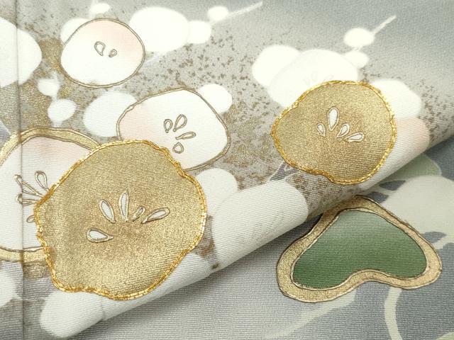 平和屋着物●豪華色留袖 作家物 駒刺繍 松竹梅 暈し染め 金彩 正絹 逸品 CAAZ8348vf