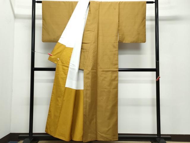 平和屋着物●上質な紬 瓢箪 さが美扱い 正絹 逸品 CAAZ8359vf