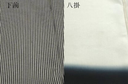平和屋着物●上質な小紋 縞 正絹 逸品 CAAZ8374vf